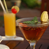 Drinks at the Galle Face Hotel