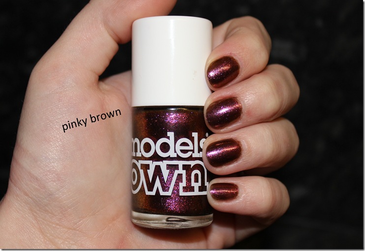 models own beetlejuice pinky brown models own beetlejuice pinky brown