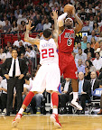 LeBron Sets NBA Record of 6 Games with 30+ Points & 60+% FG lebron james nba 130208 mia vs lac 02 LeBron Sets NBA Record of 6 Games with 30+ Points & 60+% FG
