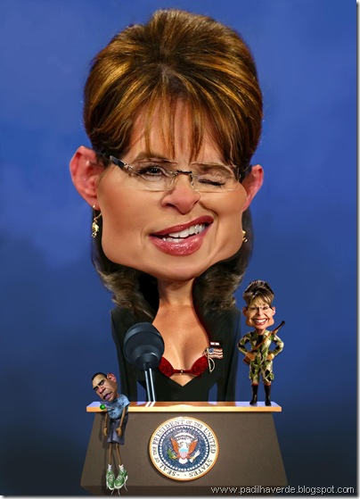 Caricatura Sarah Palin