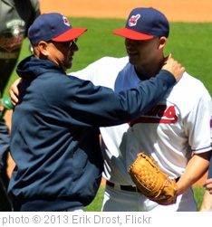 'Justin Masterson and Terry Francona' photo (c) 2013, Erik Drost - license: http://creativecommons.org/licenses/by/2.0/
