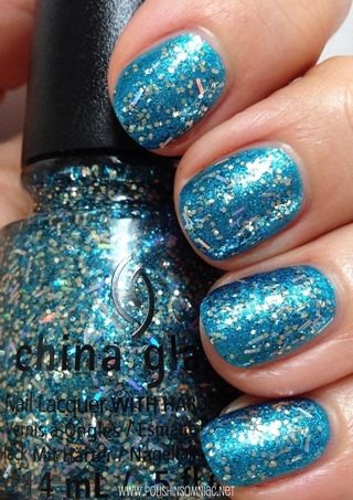 China Glaze Bells Will Be Blinging over So Blue Without You