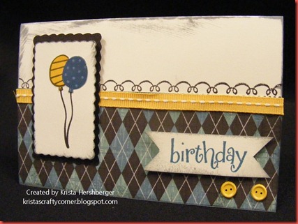 June SOTM Cruisin card with balloons June SOTM Cruisin card with balloons