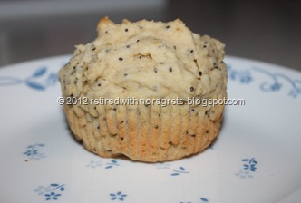 Lemon Poppy Seed Muffins - single Lemon Poppy Seed Muffins - single