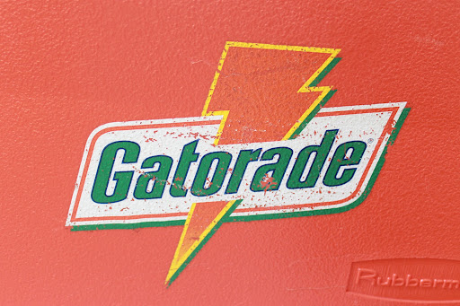 A cooler I won in 1999 — it came with a year's supply of Gatorade!