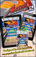 لعبة أكشن بولينج للأندرويد Action Bowling 2 مصممة للعمل على جميع الأجهزة بشكل جيد