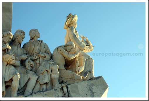 Padrão dos Descobrimentos - Monumento dos Descobridores Portugal Lisboa Detalhe