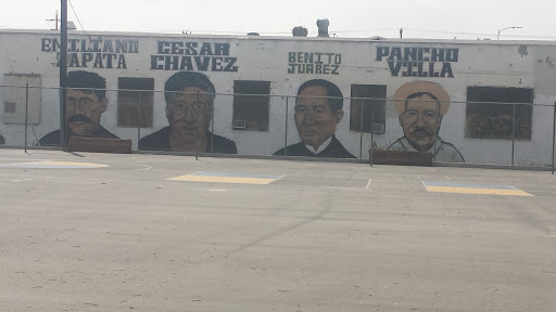 Murals of Past Mexican Leaders