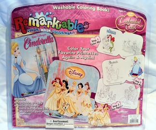 WASHABLE COLORING BOOK WITH COLOR PENS