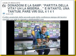 donadoni partita vita uh la miseria 4 1 4 1