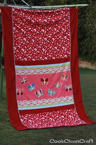 Butterfly Quilt Cover (2)