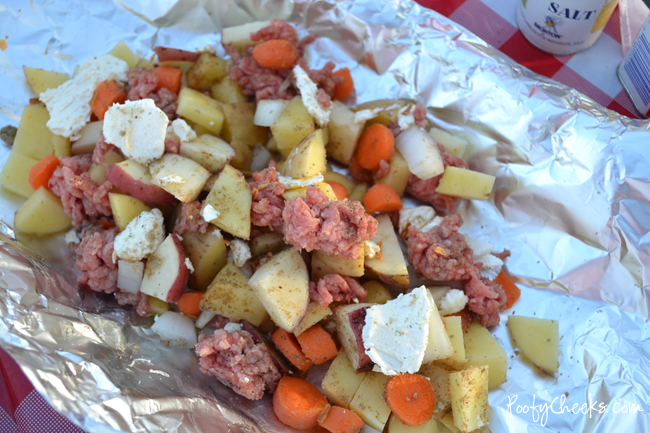 Camping Recipe: Hobo Burgers and Taters