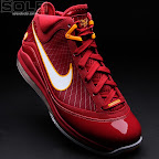 nike air max lebron 7 pe cavfanatic crimson 2 06 Nike Air Max LeBron VII Hardwood Classic Blue & CavFanatic PEs