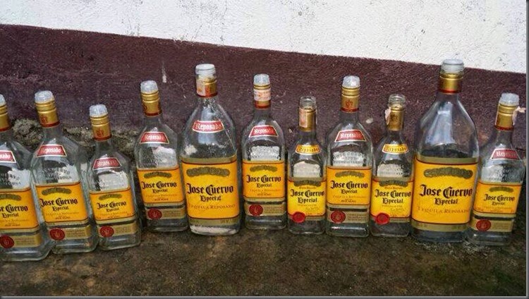 1 tequila, 2 tequila, 3 tequila, four!..