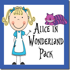 Alice in Wonderland Early Learning Pack