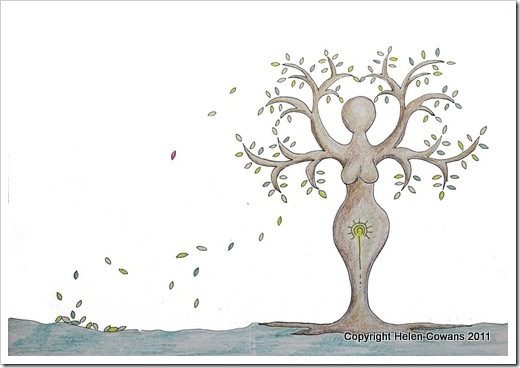 Tree of Life goddess