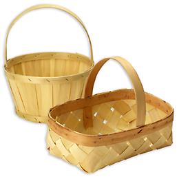 (Natural Baskets, containerstore.com) (Natural Baskets, containerstore.com)