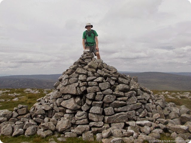 alistair on top of mickle fell