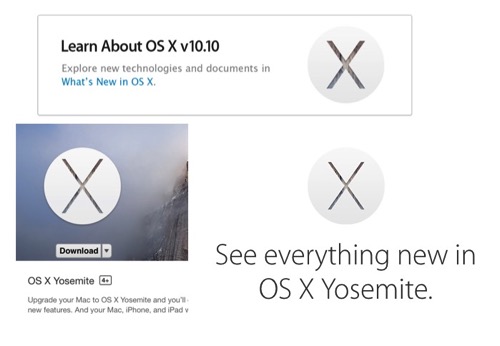 OS X yosemite logo design
