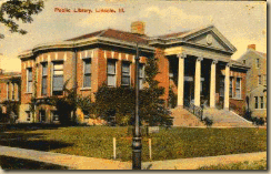 licolnlibrarywithlamppost1908-2 licolnlibrarywithlamppost1908-2