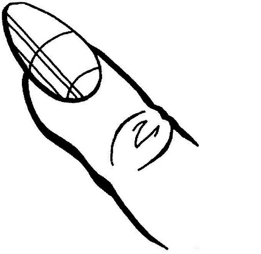 Imágenes para colorear de uñas - Imagui