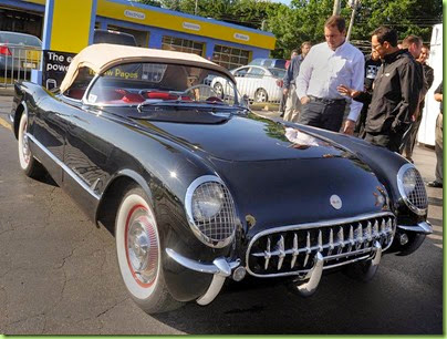 1954 Corvette convertible