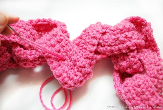 CrochetedPaperChainHeart13