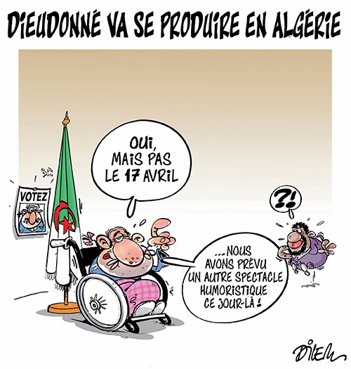 Dieudonné va se produire en algérie