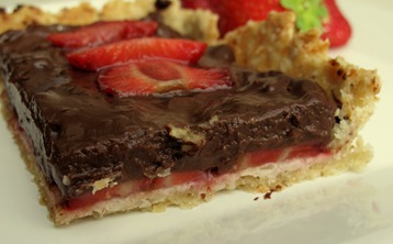 Strawberry Chocolate Tart Strawberry Chocolate Tart