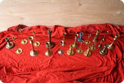 brass candlesticks