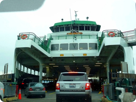getting on ferry