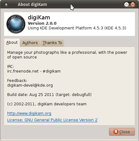 digikam 2.0.0