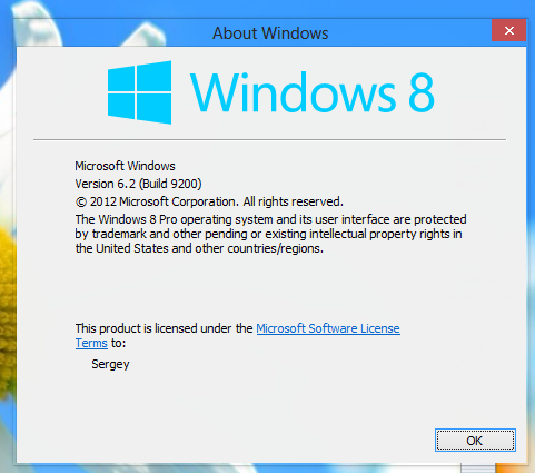 Windows 8 WinaeroGlass full