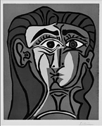 c0 Picasso's Tete de Femme (Head of a Woman) 1962
