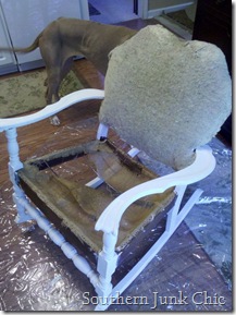 burlap rocker 6