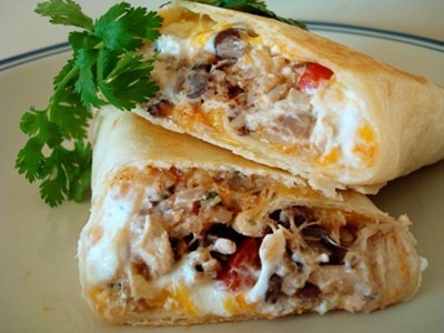 Crispy Southwest Chicken Wraps Crispy Southwest Chicken Wraps
