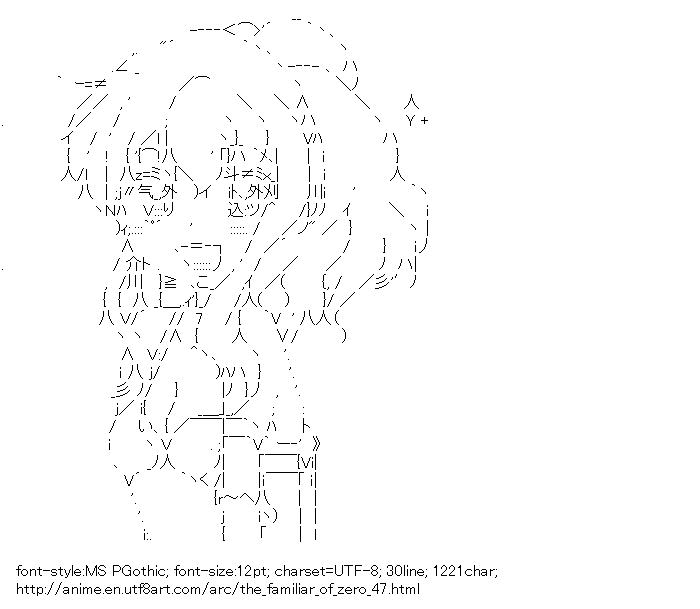 The Familiar of Zero,Louise Francoise Le Blanc de La Valliere