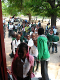 And there was a HUGE line of kids just waiting (anxiously) to get in the door and have their chance at seeing the library! South Africa - 471.jpg