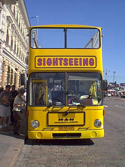 Sightseeing bus