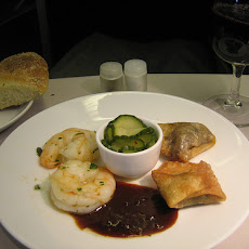Crunchy Shrimp Wontons with Green-Onion Dipping Sauce