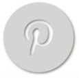 Social Media Icons for blog Pinterest