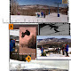 1998 - One of the first poster collages I created using my own photography. These pictures were taken at Gray Rocks Canada.