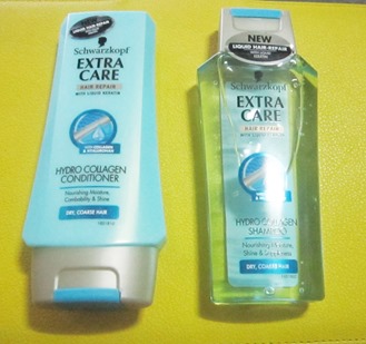 schwarzkopf extra care shampoo and conditioner, bitsandtreats