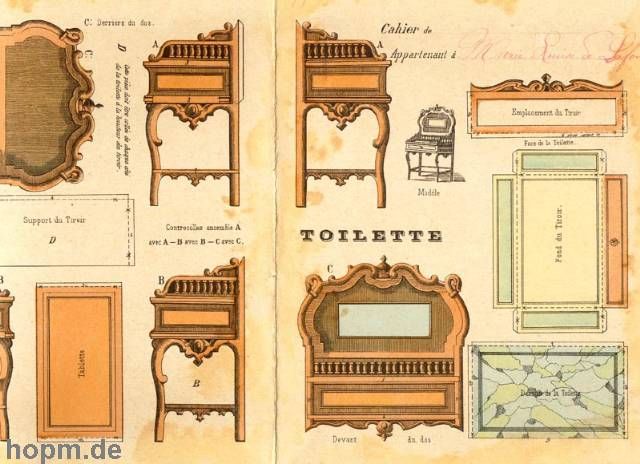 Pintar dibujos , muestra RECORTABLES DE MUEBLES DE PAPEL Pintar dibujos , muestra RECORTABLES DE MUEBLES DE PAPEL