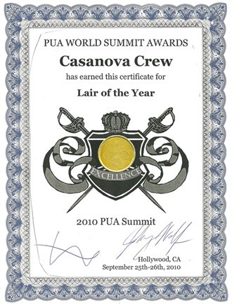 Casanova Crew Pua World Sammit Awards, Casanova Crew