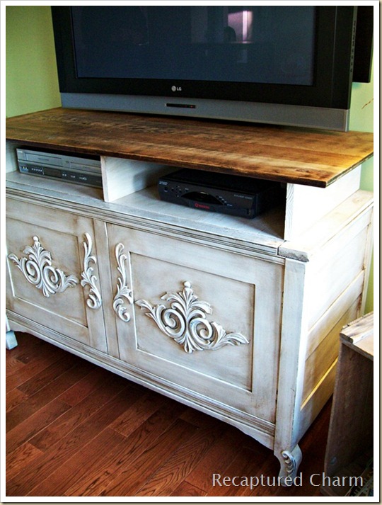 wooden entertainment unit after 012a