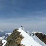 La cr�te a�rienne vue depuis le sommet final du Cap de Gauch
