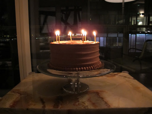 A chocolate salt cake from Baked was the perfect ending to the perfect birthday meal (http://bakednyc.com/).