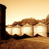 "Grain Bins" - copyright Justin Hamm