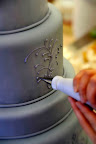 Ana wanted to hand-pipe the middle tier.